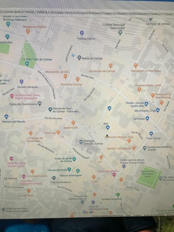 Apartament Le Muscat Colmar Zewnętrze zdjęcie